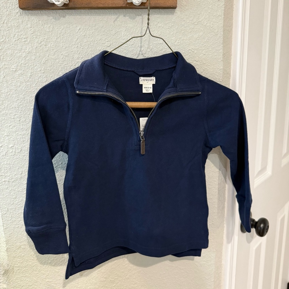 Crewcuts Quarter-Zip Sweater